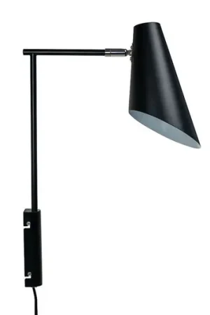 Direttamente Dal Produttore Dyberg Larsen Cale applique altezza 46 cm nero