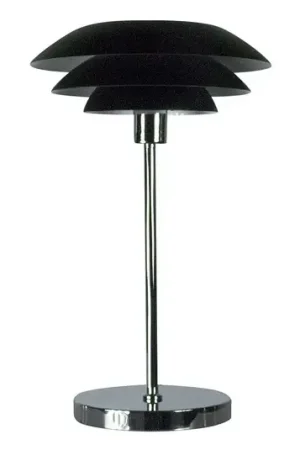 DYBERG LARSEN DL31 lampada da tavolo in metallo nero Popolare