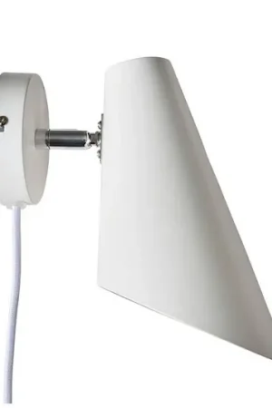 Vendita Finale Dyberg Larsen Cale applique altezza 24,5 cm bianco