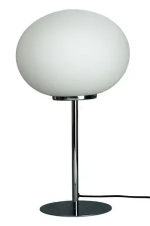 Reso Gratuito Dyberg Larsen Queen lampada da tavolo telaio cromo