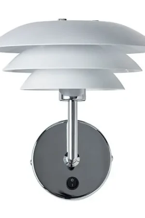 Dyberg Larsen DL20 applique metallo 20cm bianco Offerta