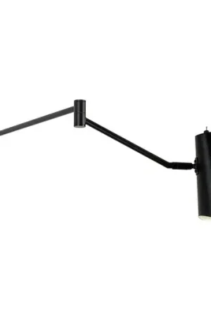 Direttamente Dal Produttore Dyberg Larsen Noa applique con snodo, nera