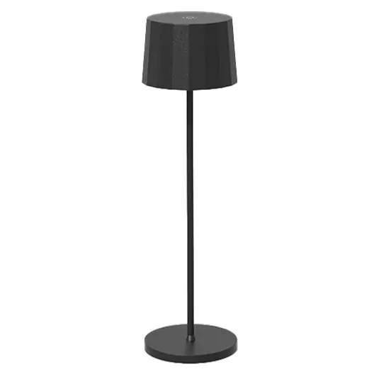Egger DLS Lampada LED da tavolo ricaricabile Tosca, nero Ordina Subito